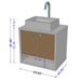 242BMC9 Bathroom/Vanities/Single Vanity Cabinets with Tops