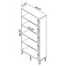 132GMC2 Decor/Furniture & Rugs/Freestanding Shelves & Racks