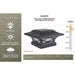 SLK807B Lighting/Outdoor Lighting/Post & Pier Mount Lighting