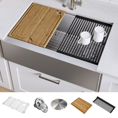 Product Image: KWF410-33 Kitchen/Kitchen Sinks/Apron & Farmhouse Sinks