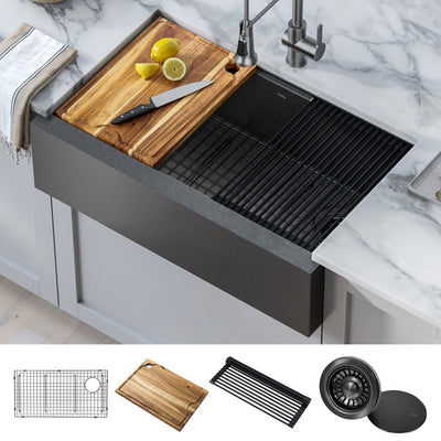 Product Image: KWF410-33/PGM Kitchen/Kitchen Sinks/Apron & Farmhouse Sinks