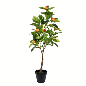 29" Artificial Potted Orange Tree
