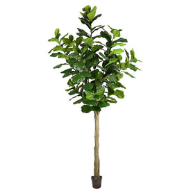 10' Artificial Potted Fiddle Tree