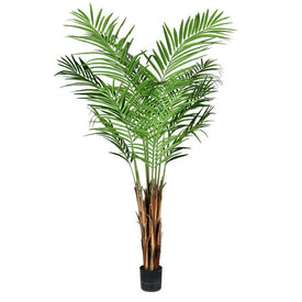 5' Artificial Potted Giant Areca Palm Tree