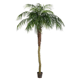8' Artificial Potted Phoenix Palm Tree
