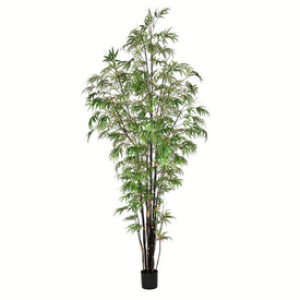 10' Artificial Potted Black Japanese Bamboo Tree