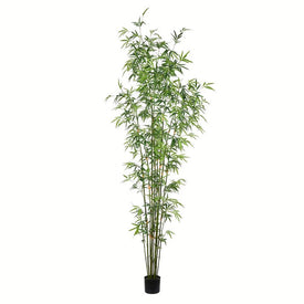 8' Artificial Potted Mini Bamboo Tree