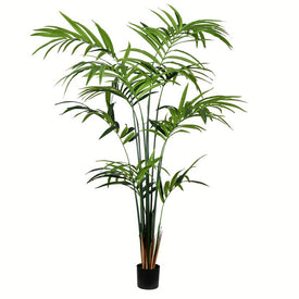 8" Artificial Potted Kentia Palm