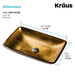GVR-210-RE Bathroom/Bathroom Sinks/Vessel & Above Counter Sinks
