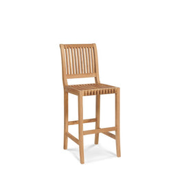 Palm Teak Outdoor Bar Chair