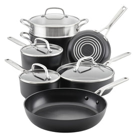 Induction Hard Anodized 11-Piece Cookware Set
