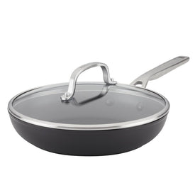 Hard Anodized 10" Frying Pan with Lid