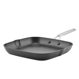 Induction Hard Anodized 11.25" Grill Pan