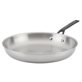 5-Ply Clad Stainless Steel 12.25" Frying Pan