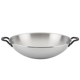 5-Ply Clad Stainless Steel 15" Wok