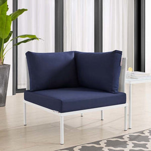 EEI-4539-WHI-NAV Outdoor/Patio Furniture/Outdoor Chairs