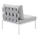 EEI-4953-GRY-GRY-SET Outdoor/Patio Furniture/Outdoor Sofas
