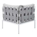 EEI-4953-GRY-GRY-SET Outdoor/Patio Furniture/Outdoor Sofas