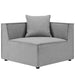EEI-4380-GRY Outdoor/Patio Furniture/Outdoor Sofas