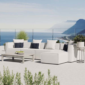 EEI-4382-WHI Outdoor/Patio Furniture/Outdoor Sofas