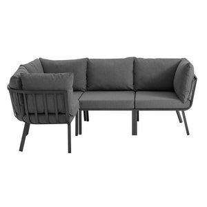 EEI-3794-SLA-CHA Outdoor/Patio Furniture/Outdoor Sofas
