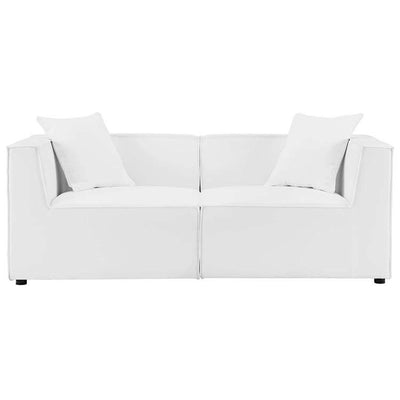 Product Image: EEI-4377-WHI Outdoor/Patio Furniture/Outdoor Sofas
