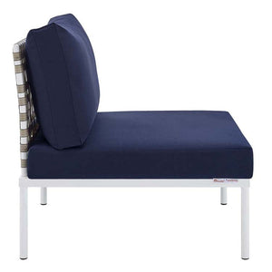 EEI-4943-TAN-NAV-SET Outdoor/Patio Furniture/Outdoor Sofas