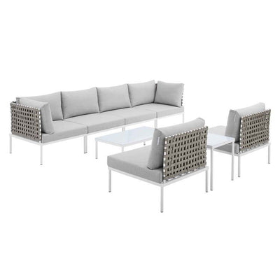 Product Image: EEI-4942-TAU-GRY-SET Outdoor/Patio Furniture/Outdoor Sofas