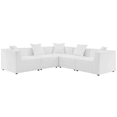 Product Image: EEI-4384-WHI Outdoor/Patio Furniture/Outdoor Sofas