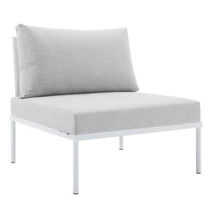 EEI-4944-WHI-GRY-SET Outdoor/Patio Furniture/Outdoor Sofas
