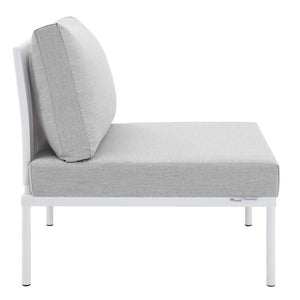 EEI-4944-WHI-GRY-SET Outdoor/Patio Furniture/Outdoor Sofas