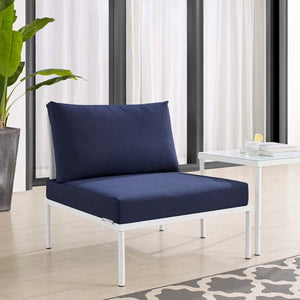 EEI-4959-WHI-NAV Outdoor/Patio Furniture/Outdoor Chairs
