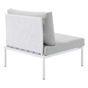 EEI-4936-WHI-GRY-SET Outdoor/Patio Furniture/Outdoor Sofas