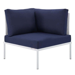 EEI-4936-WHI-NAV-SET Outdoor/Patio Furniture/Outdoor Sofas