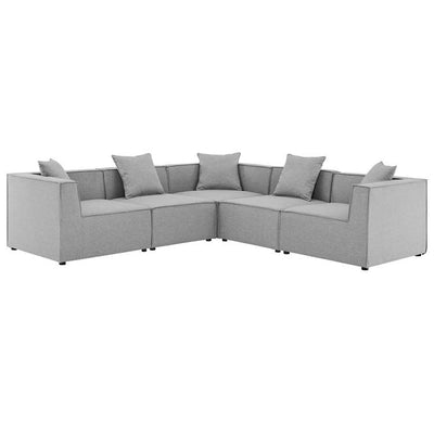 Product Image: EEI-4384-GRY Outdoor/Patio Furniture/Outdoor Sofas