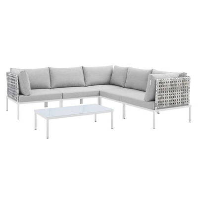 Product Image: EEI-4926-TAU-GRY-SET Outdoor/Patio Furniture/Outdoor Sofas