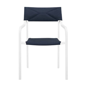 EEI-3573-WHI-NAV Outdoor/Patio Furniture/Outdoor Chairs