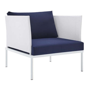 EEI-4955-WHI-NAV Outdoor/Patio Furniture/Outdoor Chairs