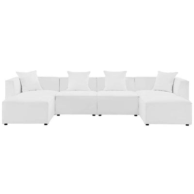 EEI-4383-WHI Outdoor/Patio Furniture/Outdoor Sofas