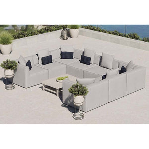 EEI-4388-GRY Outdoor/Patio Furniture/Outdoor Sofas