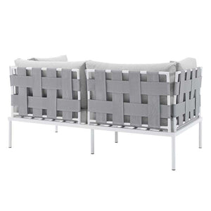 EEI-4964-GRY-GRY Outdoor/Patio Furniture/Outdoor Sofas