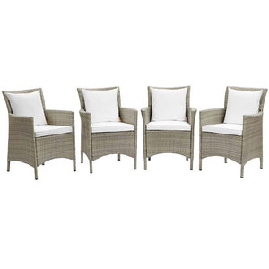 EEI-4028-LGR-WHI Outdoor/Patio Furniture/Outdoor Chairs