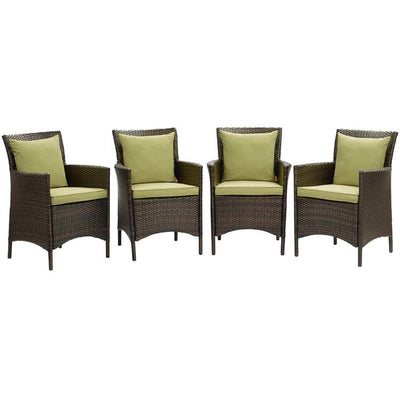 Product Image: EEI-4031-BRN-PER Outdoor/Patio Furniture/Outdoor Chairs