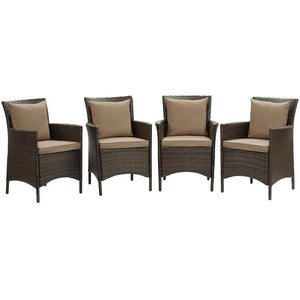 EEI-4031-BRN-MOC Outdoor/Patio Furniture/Outdoor Chairs