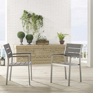 EEI-4042-SLV-GRY Outdoor/Patio Furniture/Outdoor Chairs