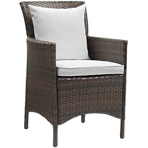 EEI-4031-BRN-WHI Outdoor/Patio Furniture/Outdoor Chairs