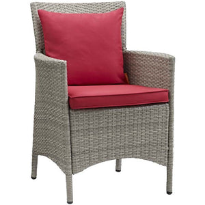 EEI-4027-LGR-RED Outdoor/Patio Furniture/Outdoor Chairs