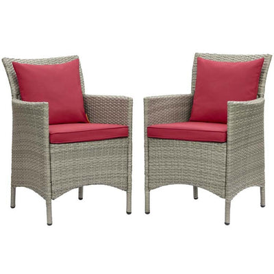 Product Image: EEI-4027-LGR-RED Outdoor/Patio Furniture/Outdoor Chairs