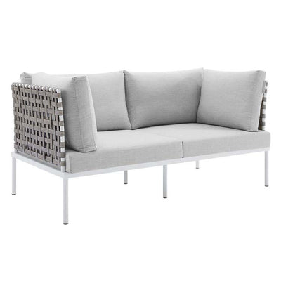 Product Image: EEI-4962-TAN-GRY Outdoor/Patio Furniture/Outdoor Sofas