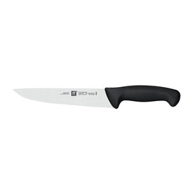 Twin Master 8" Chef Butcher Knife - Black Handle